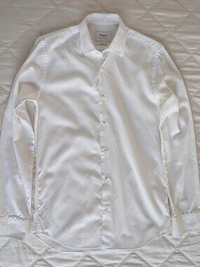 Alain Figaret White Dress Shirt